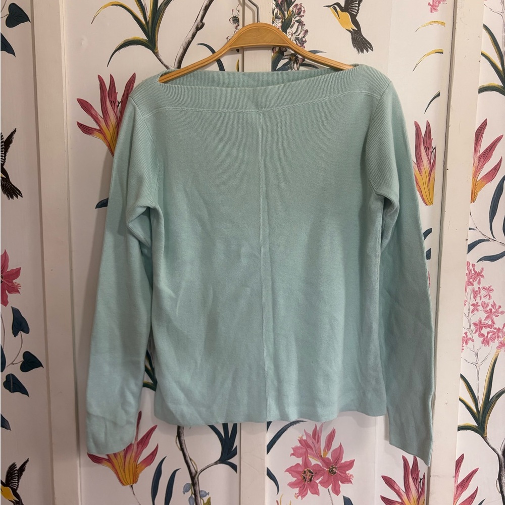 David Brooks Blue Sweatshirt